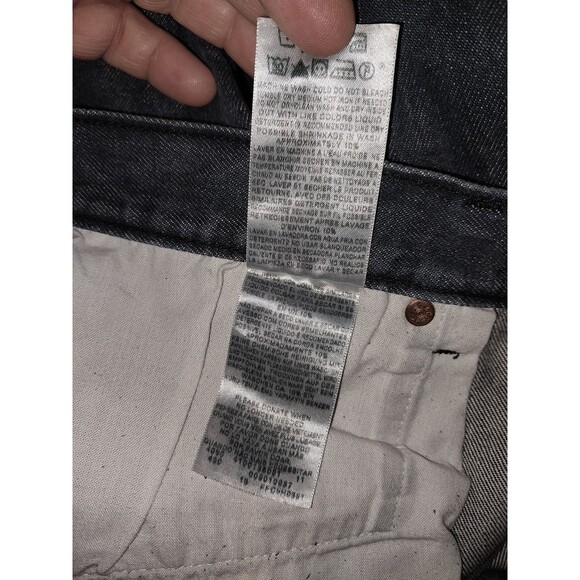 Levi's 501 Gray Size 42x30 (Actual 40x28) - Picture 7 of 8